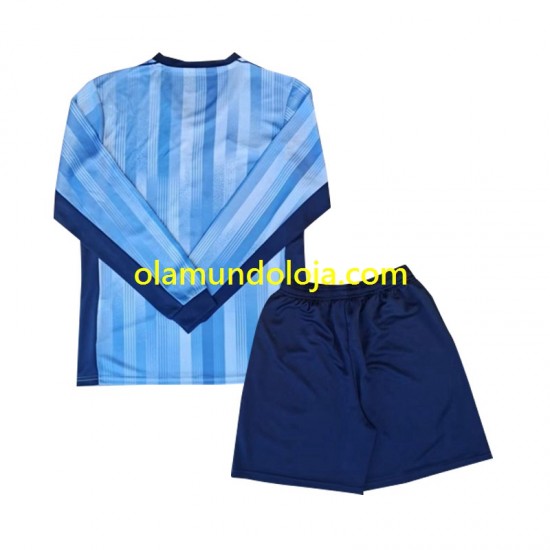 Camisola Tottenham Spurs Criança Equipamento Segundo 2024-2025 Manga Comprida